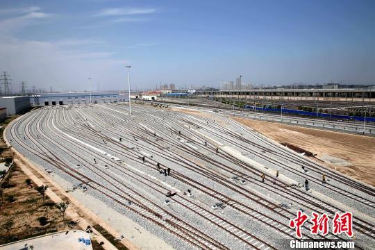 圖為俯瞰基地。　張遠(yuǎn) 攝